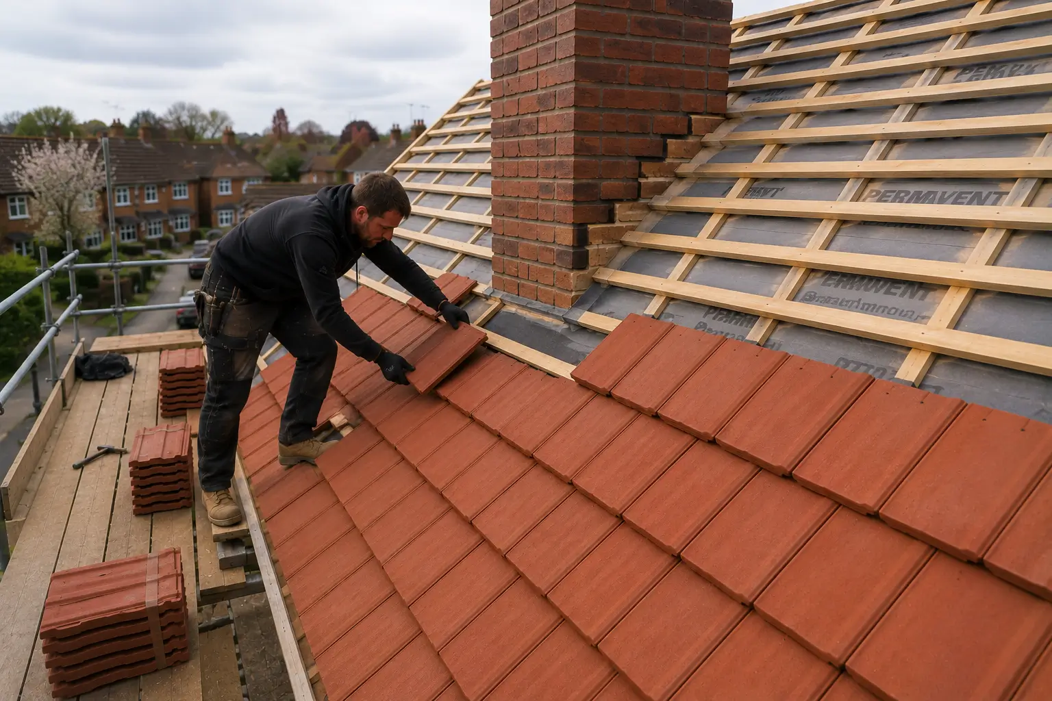 New roofs